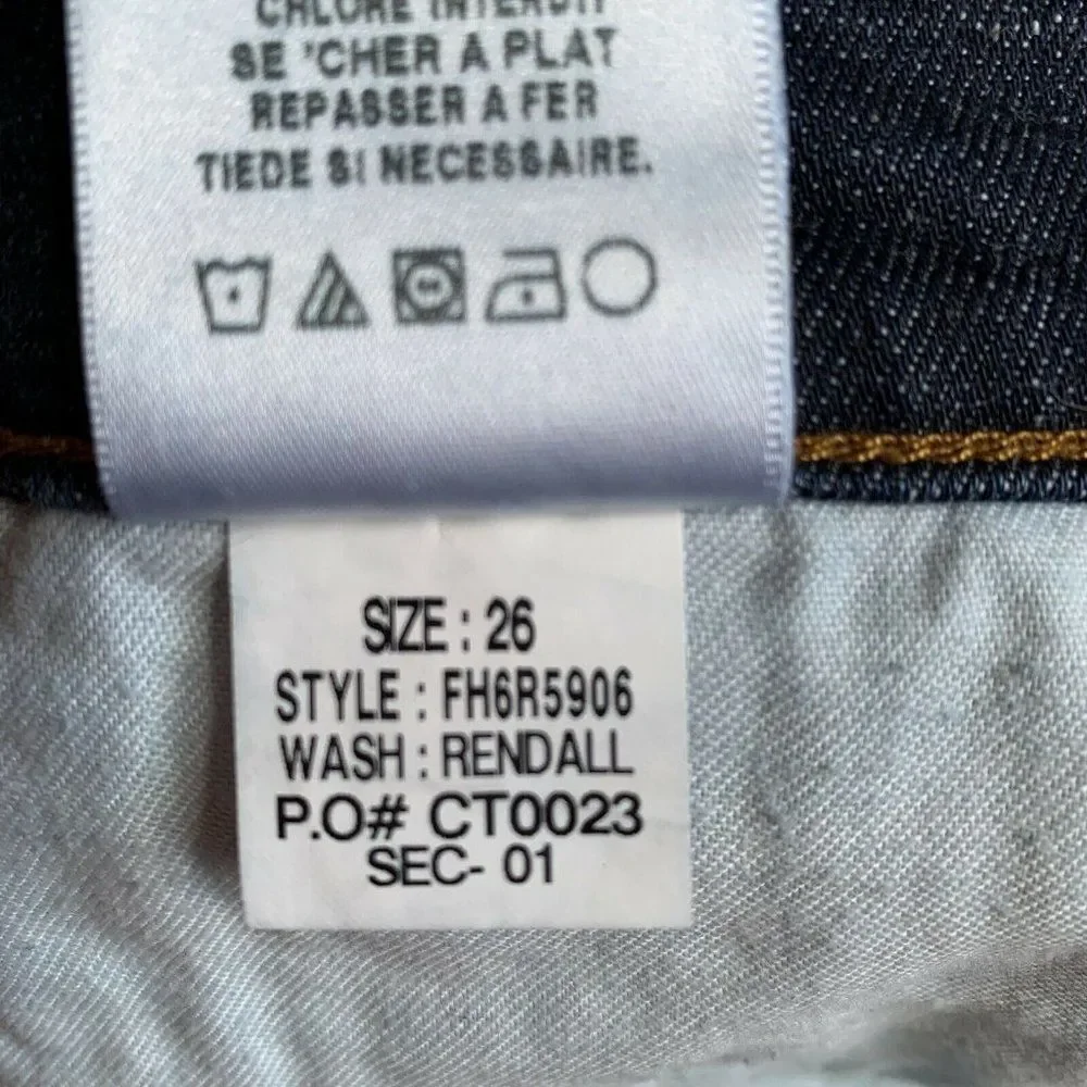 Womens Joes Jeans Size 26 Capri Dark Wash Mid Rise - Picture 8 of 8